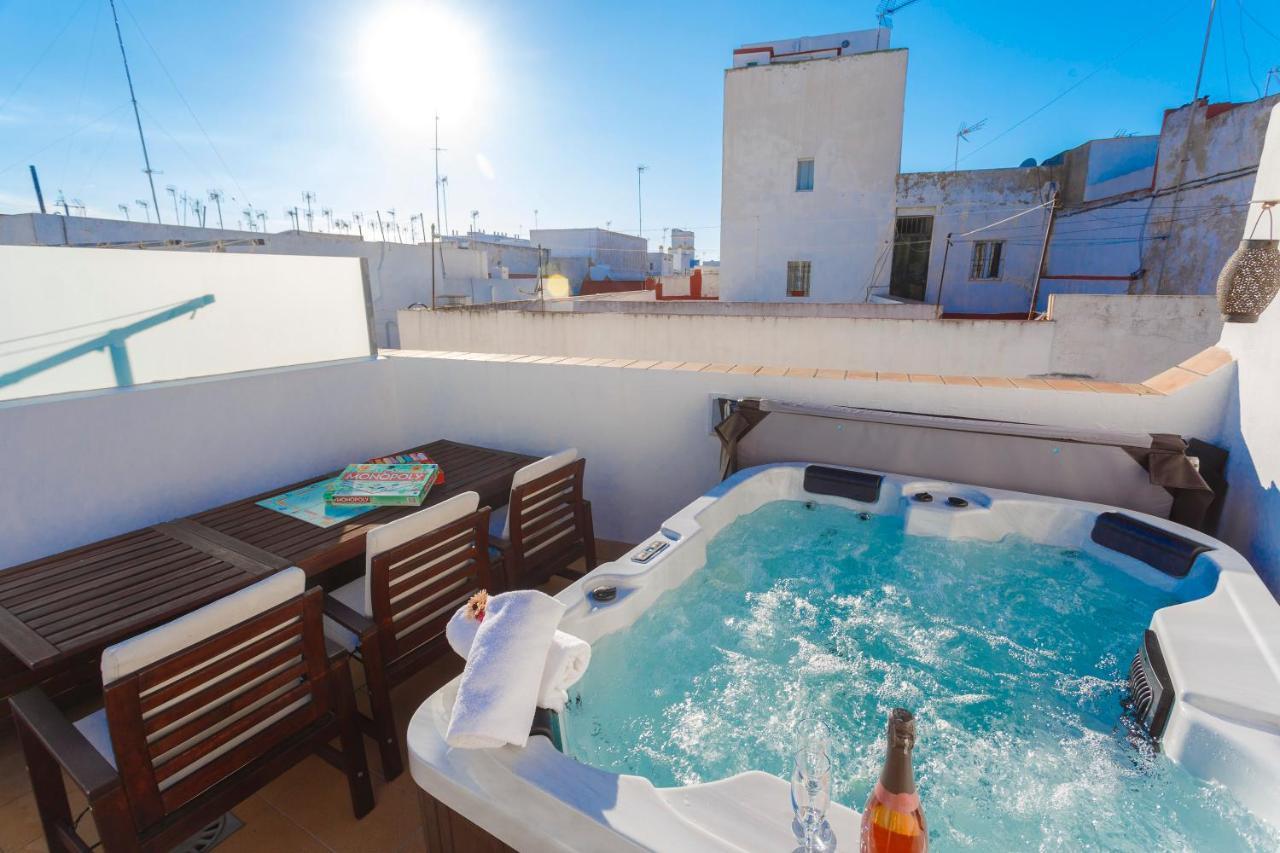 Atico & Jacuzzi Cruz By Cadiz4Rentals Zewnętrze zdjęcie